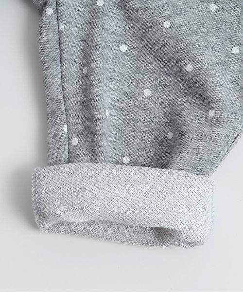 apres les cours（アプレレクール）の「ポケット布帛カットソーパンツ（その他パンツ・キッズ・ネイビー/グレー・80/70）」の12枚目の写真