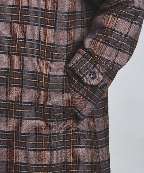 あややです(*^^*)UNITED ARROWS　チェック　ブラウン系 UNITED ARROWS（ユナイテッドアローズ）の「UASB オンブレチェック