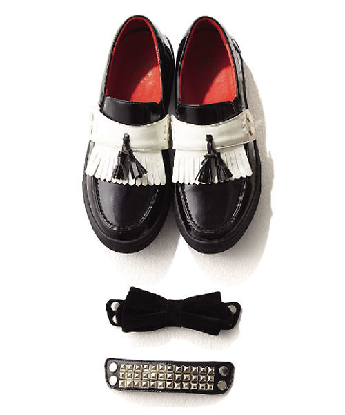 ROSE BUD(ローズバッド)の「【GISELe10月号掲載】LR-13245 TOY SHOES(ドレスシューズ・レディース・ブラック/ネイビー/レッド・36/37/38/39)」の2枚目の写真