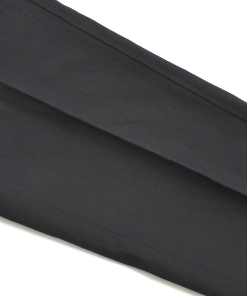 made in standard （メイドインスタンダード）の「MADE IN STANDARD 裾カットオフ アンクルワイドパンツ（チノパンツ・メンズ・ブラック/ダークブラウン/ベージュ・S/M/L/XL）」の5枚目の写真