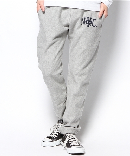 BEAMS（ビームス）の「□BEAMS / カレッジプリント イージーパンツ（その他パンツ・メンズ・ライトグレー/ネイビー・SMALL/MEDIUM/LARGE/X-LARGE）」の11枚目の写真