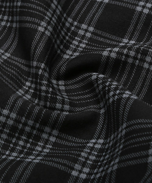 LUXSTYLE(ラグスタイル)の「総柄ツイルストレッチクロップドパンツ(その他パンツ・メンズ・チェック/ストライプ/チャコール・S/M/L/XL)」の18枚目の写真