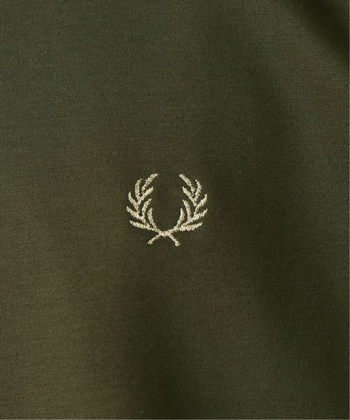 FRED PERRY（フレッドペリー）の「FRED PERRY×EDIFICE / フレッドペリー別注 モクロディハーフジップポロ（ポロシャツ・メンズ・ブラック/カーキ/ホワイト・MEDIUM/SMALL/LARGE）」の14枚目の写真