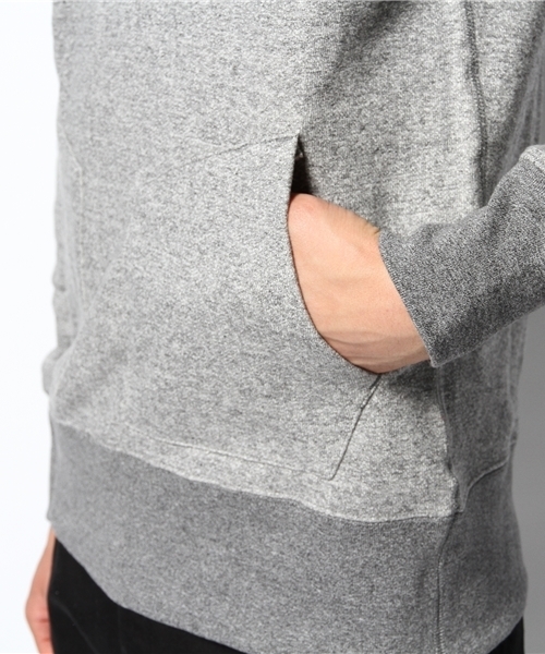 Healthknit（ヘルスニット）の「【WEB限定】Healthknit /ハーフジップ プルオーバーパーカー（スウェット・メンズ・ネイビー/オフホワイト/グレー・LARGE/SMALL/MEDIUM）」の10枚目の写真