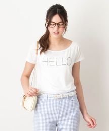 VIS | ロゴプリント入りプルオーバー(Tシャツ/カットソー)