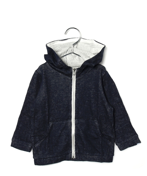 こども ビームス（コドモビームス）の「こども ビームス / "Daily Cut" 接結天竺 パーカ  (90～140cm)（パーカー・キッズ・ブラック系その他/ベージュ/ネイビー・110/90t/100/130/140/120）」の3枚目の写真