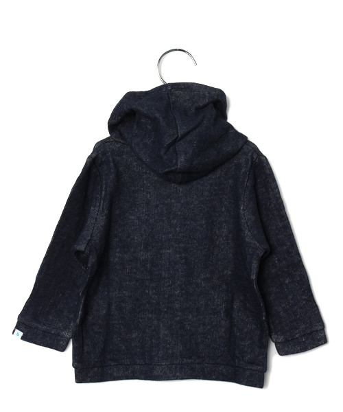 こども ビームス（コドモビームス）の「こども ビームス / "Daily Cut" 接結天竺 パーカ  (90～140cm)（パーカー・キッズ・ブラック系その他/ベージュ/ネイビー・110/90t/100/130/140/120）」の4枚目の写真