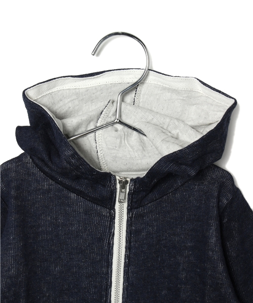 こども ビームス（コドモビームス）の「こども ビームス / "Daily Cut" 接結天竺 パーカ  (90～140cm)（パーカー・キッズ・ブラック系その他/ベージュ/ネイビー・110/90t/100/130/140/120）」の5枚目の写真