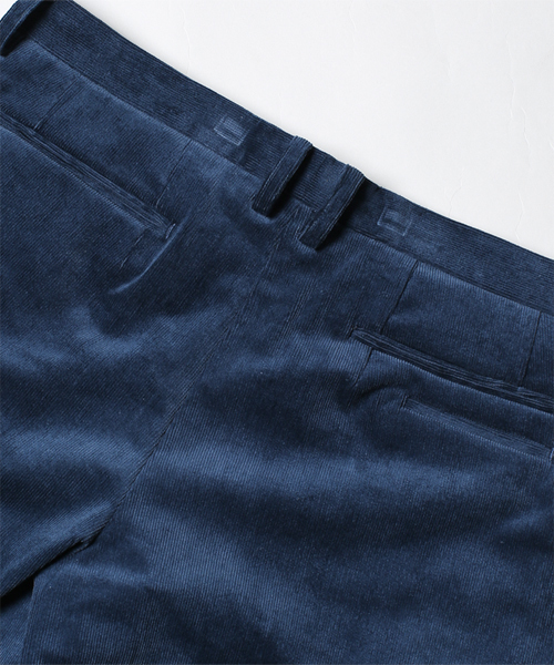 NANO universe（ナノユニバース）の「junhashimoto nano・universe/ コーデュロイ 18cmPT（スラックス・メンズ・ブルー/キャメル・SMALL/X-LARGE/LARGE/MEDIUM）」の10枚目の写真