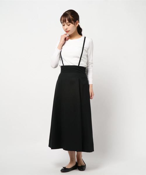 miniyu(ミニュウ)の「サキソニーストラップ付SK(ag)(スカート・レディース・A/D・FREE)」の2枚目の写真