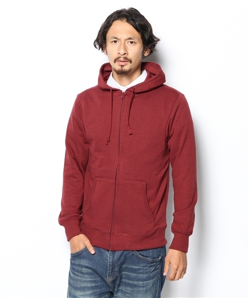 WEGO(ウィゴー)の「WEGO/ZIPパーカー(パーカー・メンズ・ホワイト/ブラック/杢グレー/ネイビー/ロイヤルブルー/ワイン・LARGE/MEDIUM/SMALL)」の20枚目の写真