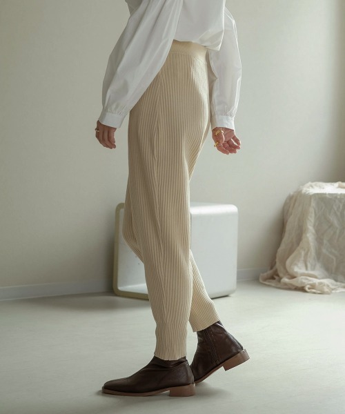 セール】リブニットジョガーパンツ（その他パンツ）｜Bab（バブ