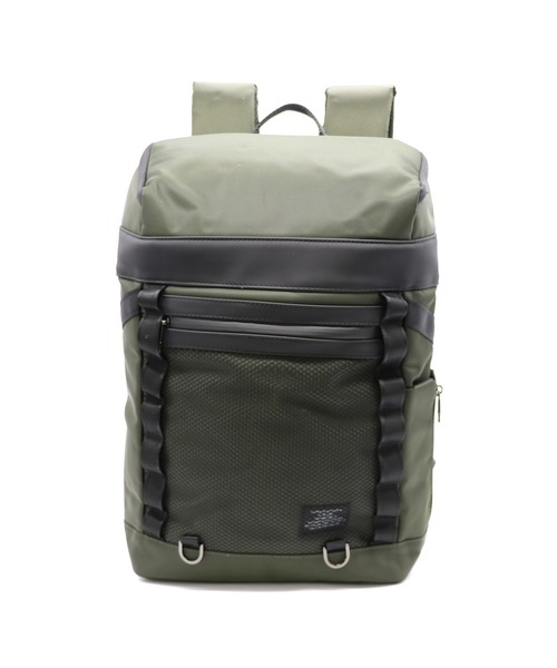 GUSCIO UOMO（グッシオ ウォーモ）の「【グッシオ ウォーモ】【通勤通学】　BOX型バッグパック（バックパック/リュック・メンズ・ブラック/カーキ/ネイビー・FREE）」の17枚目の写真