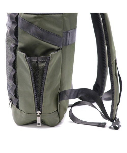 GUSCIO UOMO（グッシオ ウォーモ）の「【グッシオ ウォーモ】【通勤通学】　BOX型バッグパック（バックパック/リュック・メンズ・ブラック/カーキ/ネイビー・FREE）」の10枚目の写真