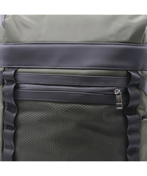 GUSCIO UOMO（グッシオ ウォーモ）の「【グッシオ ウォーモ】【通勤通学】　BOX型バッグパック（バックパック/リュック・メンズ・ブラック/カーキ/ネイビー・FREE）」の5枚目の写真