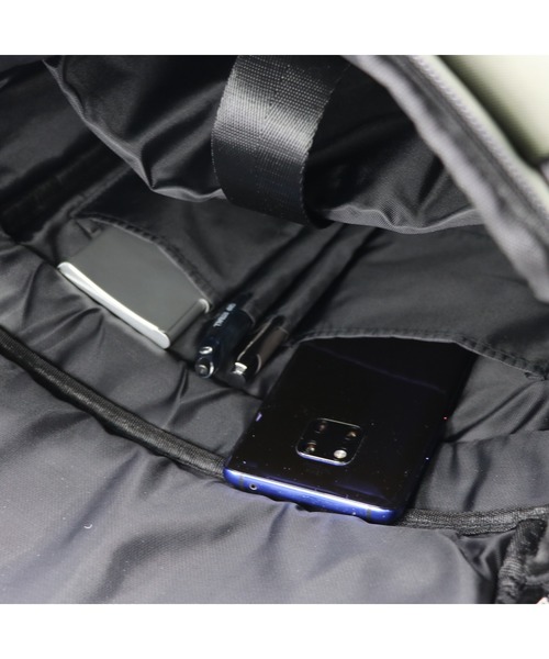 GUSCIO UOMO（グッシオ ウォーモ）の「【グッシオ ウォーモ】【通勤通学】　BOX型バッグパック（バックパック/リュック・メンズ・ブラック/カーキ/ネイビー・FREE）」の20枚目の写真
