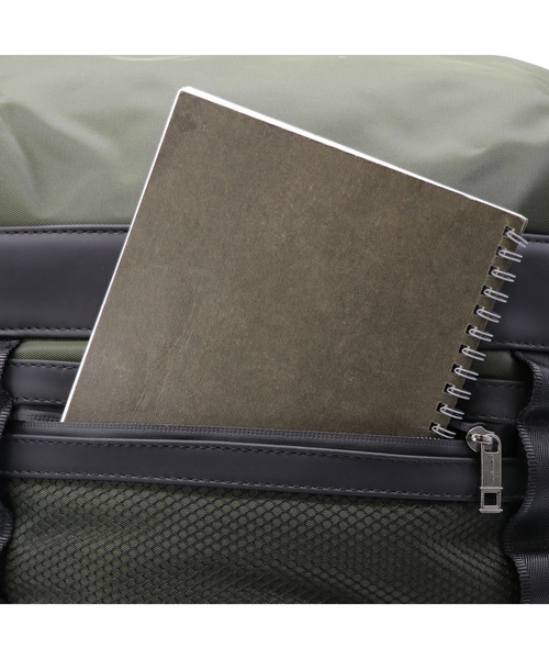GUSCIO UOMO（グッシオ ウォーモ）の「【グッシオ ウォーモ】【通勤通学】　BOX型バッグパック（バックパック/リュック・メンズ・ブラック/カーキ/ネイビー・FREE）」の11枚目の写真