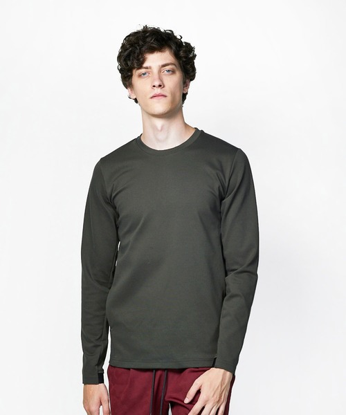 junhashimoto（ジュンハシモト）の「101SERIBU C L/S（Tシャツ/カットソー・メンズ・ホワイト/ブラック/ネイビー/グリーン/バーガンディー/グレー・2/4/3/5）」の4枚目の写真