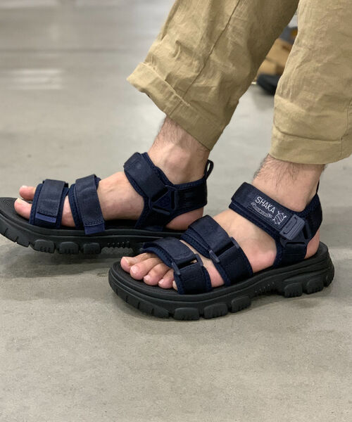 SHAKA(シャカ)の「【WEB限定】【SHAKA/シャカ】NEO BUNGY AT(サンダル・メンズ・ブラック/ネイビー・9/8/10)」の9枚目の写真