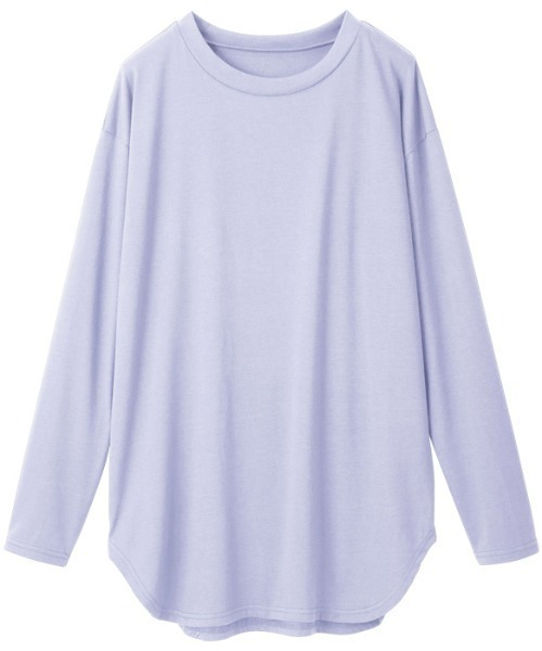GeeRA(ジーラ)の「裾ラウンドデザインTシャツ(Tシャツ/カットソー・レディース・ブラック/カーキ/ホワイト/その他/ベージュ/ライトベージュ/ラベンダー・LARGE/MEDIUM/XX-LARGE/SMALL/X-LARGE)」の19枚目の写真