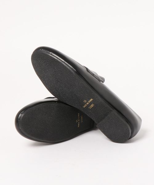 menue(メヌエ)の「甲深ローファー(ローファー・レディース・ブラック/アイボリー・LL/S/3L/M/XS/L)」の10枚目の写真