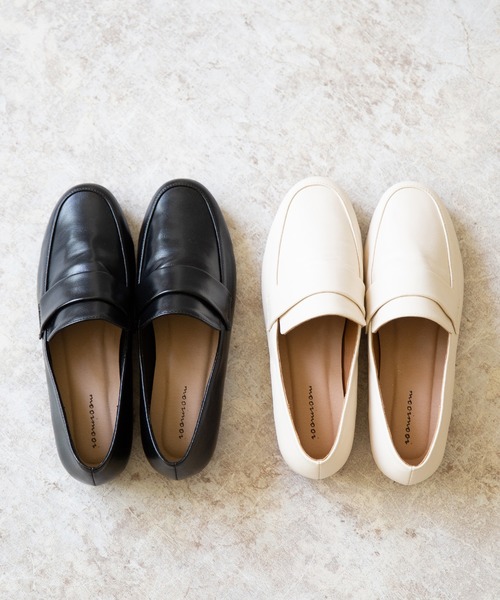 menue(メヌエ)の「甲深ローファー(ローファー・レディース・ブラック/アイボリー・LL/S/3L/M/XS/L)」の3枚目の写真