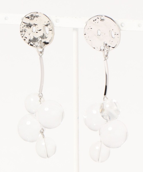 SIRISIRI Bubble ピアス　クリア SIRISIRI Bubble ピアス クリア HOTOLI Earrings Oval BUBBLE