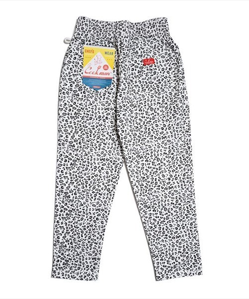 新品未使用★Cookman クックマン シェフパンツ スノーレオパード XL COOKMAN クックマン シェフパンツ Chef Pants Snow Leopard