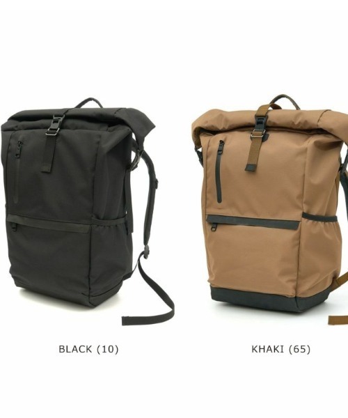 AS2OV(アッソブ)の「【AS2OV/アッソブ】 WATER PROOF CORDURA ROLL BACKPACK / バックパック リュック(バックパック/リュック・メンズ・ブラック/カーキ・FREE)」の9枚目の写真