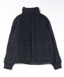 【Bl】中綿ニットブルゾン