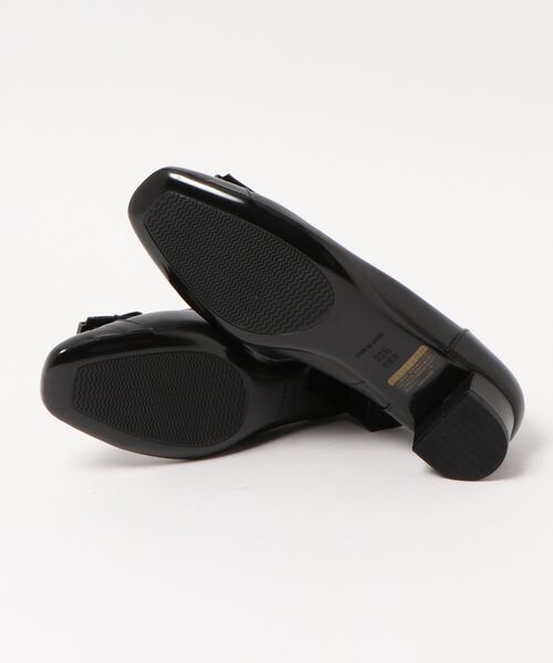 Riz raffinee(リズラフィーネ)の「【3E】ローヒールスクエアパンプス(パンプス・レディース・ブラック/ブルーグレー/ブラック系その他6/ベージュ/ブラック系その他3/ライトグレー/ライトベージュ/ダークブラウン・24cm/23cm/23.5cm/24.5cm/22.5cm)」の10枚目の写真