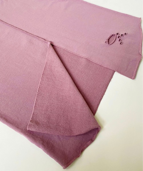 Mysa&Liina（ミーサリーナ）の「ダメージスウェットトップス（スウェット・レディース・チャコールグレー/ラベンダー/グレー系その他/キャメル・M）」の5枚目の写真