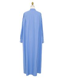 Drawer（ドゥロワー）の「Drawer コットンストライプロングシャツ