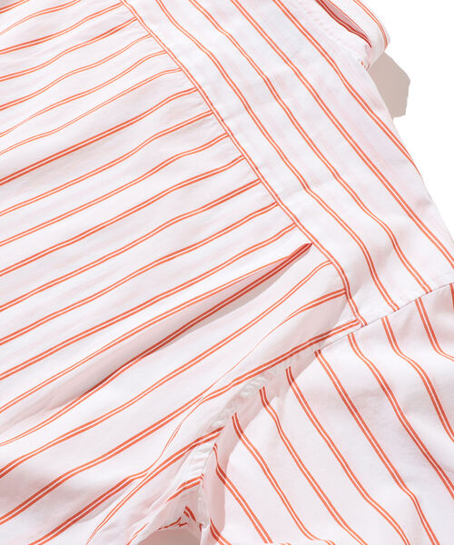 BEAMS（ビームス）の「BEAMS / ストライプ イージー ボタンダウンシャツ（シャツ/ブラウス・メンズ・ブルー/ホワイト・MEDIUM/X-LARGE/SMALL/LARGE）」の11枚目の写真