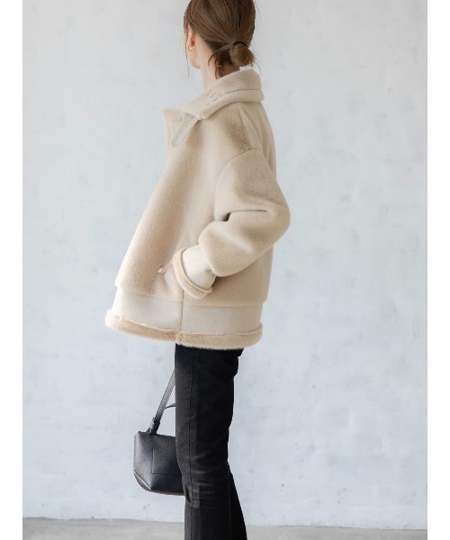 amel（エイメル）の「エコファーブルゾン（その他アウター）」 - WEAR