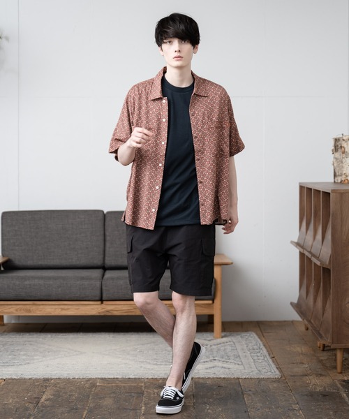 UNIVERSAL OVERALL(ユニバーサルオーバーオール)の「【UNIVERSAL OVERALL】 OPEN COLLAR SHIRT(シャツ/ブラウス・メンズ・ラベンダー/オレンジ/ベージュ/ホワイト系その他/ホワイト系その他2/ミント・LARGE/SMALL/MEDIUM)」の22枚目の写真