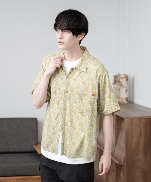 UNIVERSAL OVERALL(ユニバーサルオーバーオール)の「【UNIVERSAL OVERALL】 OPEN COLLAR SHIRT(シャツ/ブラウス・メンズ・ラベンダー/オレンジ/ベージュ/ホワイト系その他/ホワイト系その他2/ミント・LARGE/SMALL/MEDIUM)」の13枚目の写真