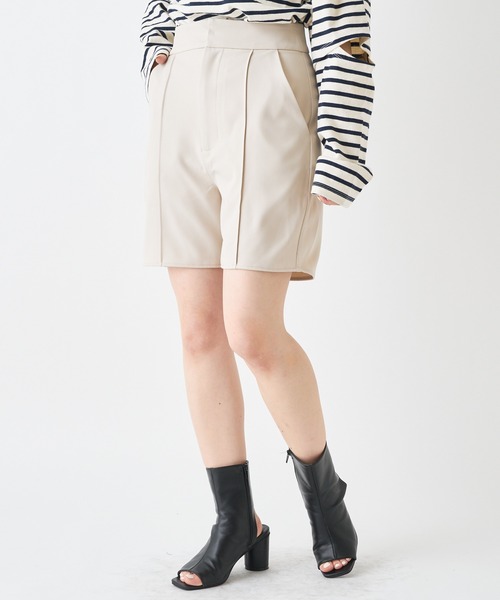 Chico（チコ）の「バックレースアップショートパンツ（その他パンツ・レディース・ブラック/ミント/ライトベージュ・FREE）」の2枚目の写真