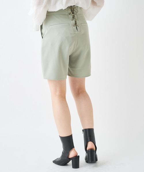 Chico（チコ）の「バックレースアップショートパンツ（その他パンツ・レディース・ブラック/ミント/ライトベージュ・FREE）」の19枚目の写真