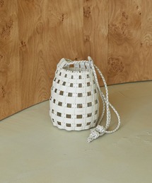 A VACATION BEEHIVE ショルダー バッグ A VACATION - 新品 A VACATION ショルダーバッグ BEEHIVE 白の