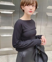 yukichi. | Cape design ensemble tops / yukichi.(Tシャツ/カットソー)