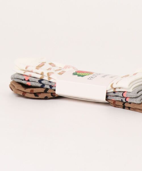 FRUIT OF THE LOOM（フルーツオブザルーム）の「アンクル丈柄ソックス3Pセット（ソックス/靴下・レディース・C/B/A・WOMENS）」の5枚目の写真