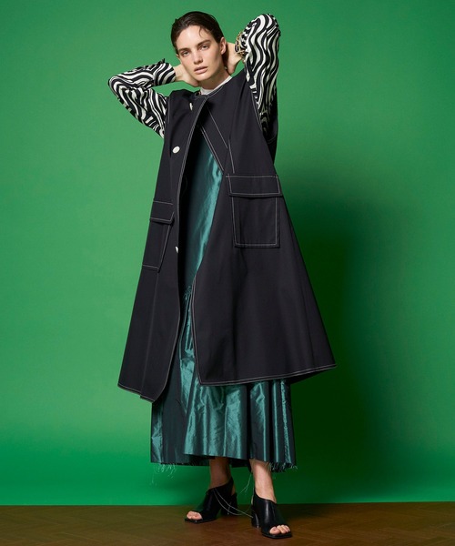 MAISON SPECIAL（メゾンスペシャル）の「レイヤードステンカラーコート