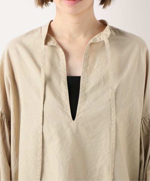新品同様 plage Tuck Volume ブラウス 23ss プラージュ plage（プラージュ）の「オックスボリュームブラウス new