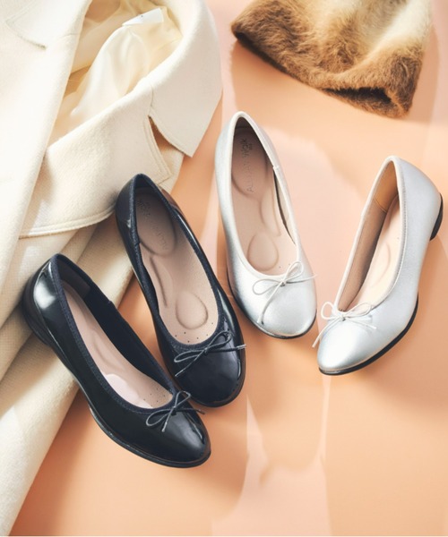 ALL DAY Walk（オールデイウォーク）の「ALL DAY Walk  防水バレエパンプス  ALD 256（パンプス・レディース・ブラック/レッド/シルバー/ピンクベージュ/シルバー系その他・22.5cm/23.5cm/24.5cm/23.0cm/25.0cm/24.0cm）」の11枚目の写真