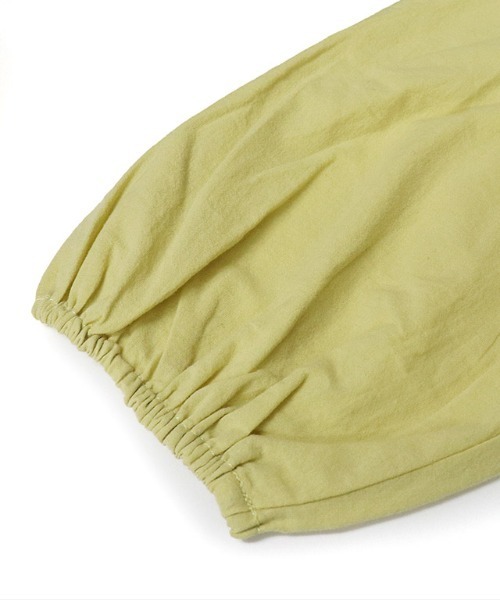 Pierrot（ピエロ）の「ギャザー切替ボリュームスリーブブラウス（シャツ/ブラウス・レディース・ブラック/ベージュ/オフホワイト/イエロー/ピンク・M/L）」の16枚目の写真