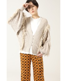 ROSE BUD | フリンジニットカーディガン(カーディガン/ボレロ)