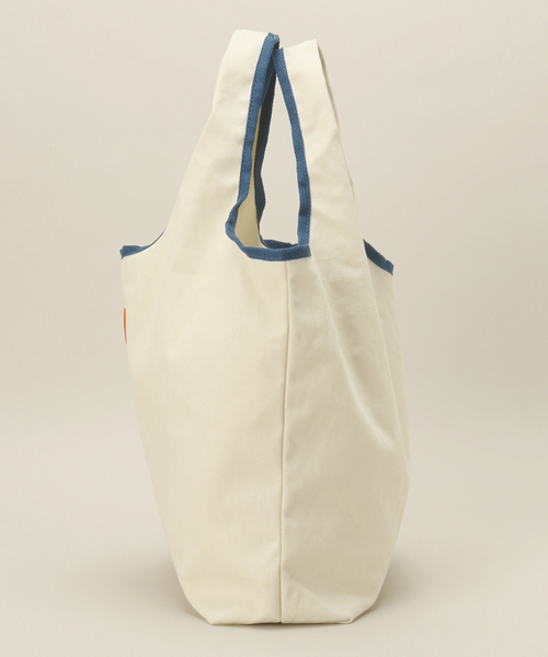 INHERIT(インヘリット)の「【UNIVERSAL OVERALL/ユニバーサルオーバーオール】 multi eco tote(ショルダーバッグ・メンズ・カーキ/ブルー系その他/アイボリー・FREE)」の15枚目の写真