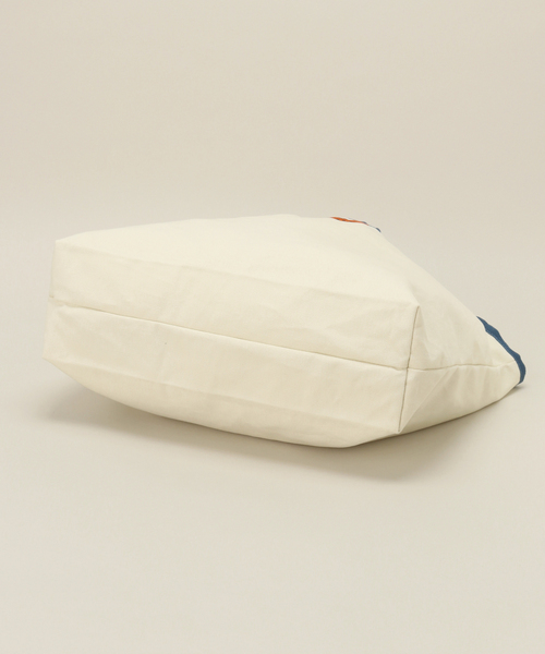 INHERIT(インヘリット)の「【UNIVERSAL OVERALL/ユニバーサルオーバーオール】 multi eco tote(ショルダーバッグ・メンズ・カーキ/ブルー系その他/アイボリー・FREE)」の13枚目の写真
