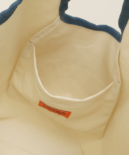INHERIT(インヘリット)の「【UNIVERSAL OVERALL/ユニバーサルオーバーオール】 multi eco tote(ショルダーバッグ・メンズ・カーキ/ブルー系その他/アイボリー・FREE)」の11枚目の写真